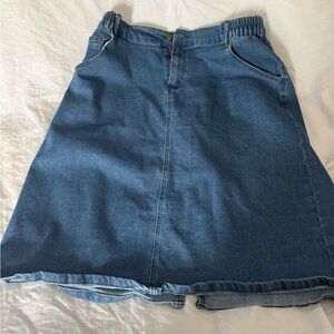 Denim Blue Women's Skirt